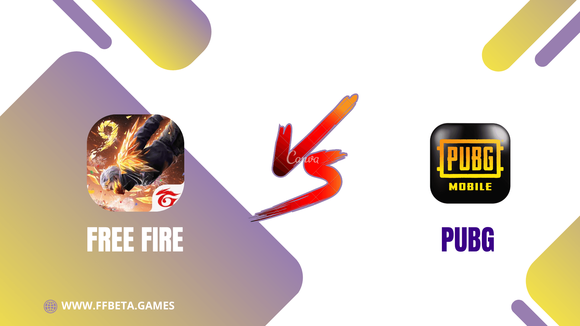 FF Beta Games VS PUBG